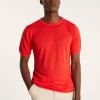 Montagut Round-neck slub linen T-shirt - Renaud