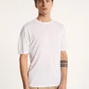 Montagut Round-neck slub linen T-shirt - Renaud