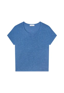 Montagut Round-neck slub linen T-shirt - Loli