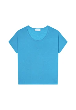 Montagut Round-neck slub linen T-shirt - Loli