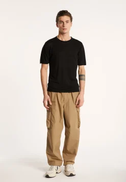 Montagut Round-neck slub linen T-shirt - Renaud