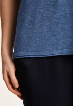 Montagut Round-neck slub linen T-shirt - Loli