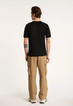 Montagut Round-neck slub linen T-shirt - Renaud