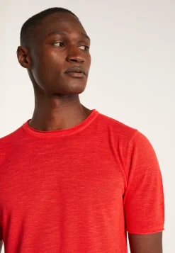 Montagut Round-neck slub linen T-shirt - Renaud