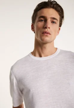 Montagut Round-neck slub linen T-shirt - Renaud