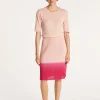 Montagut Round-neck T-shirt with elbow-length sleeves - MADY