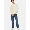 Montagut Round-neck waffle-knit sweater in wool and cashmere - Fall