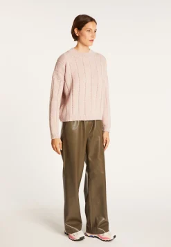 Montagut Round-neck wool and nylon sweater - Gustave