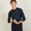 Montagut Round-neck wool and silk sweater - Barsam