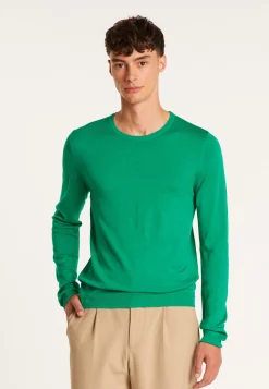 Montagut Round-neck wool jumper - LUCIANO