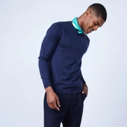 Montagut Round-neck wool jumper - LUCIANO