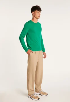 Montagut Round-neck wool jumper - LUCIANO