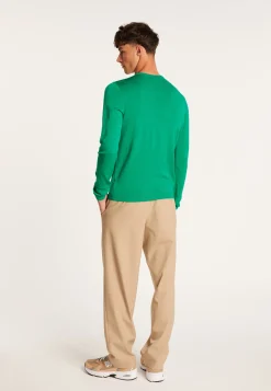 Montagut Round-neck wool jumper - LUCIANO