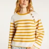 Montagut Sailor sweater in cashmere with loose sleeves - Gaelle