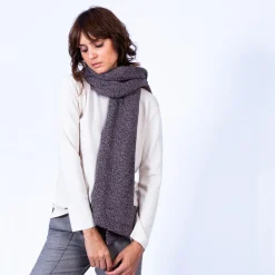 Montagut Scarf in alpaca and wool - Galata