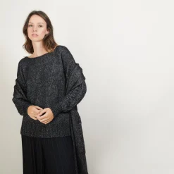 Montagut Scarf in viscose and baby alpaca - Giva