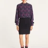 Montagut Short cashmere skirt - France