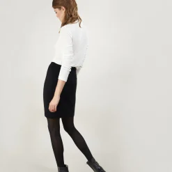 Montagut Short cashmere skirt - France