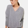 Montagut Short cashmere sweater with pocket - Balba