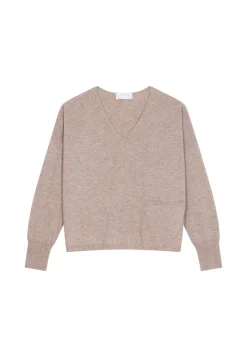 Montagut Short cashmere sweater with pocket - Balba