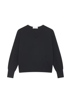 Montagut Short cashmere sweater with pocket - Balba