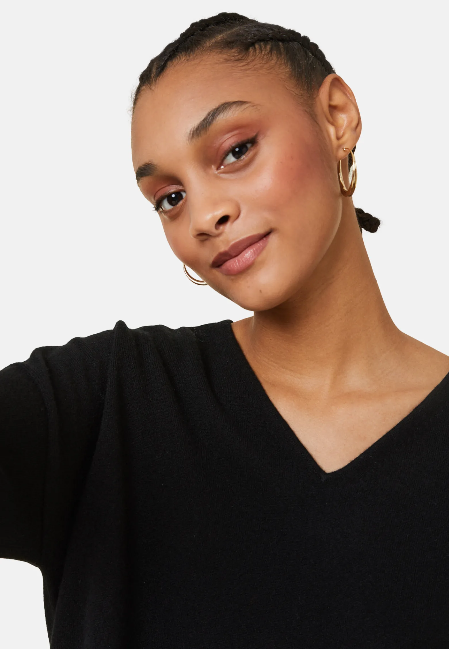 Montagut Short cashmere sweater with pocket - Balba