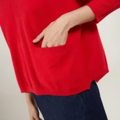 Montagut Short cashmere V-neck sweater - Balba