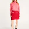 Montagut Short skirt in wool and velvet - Regina
