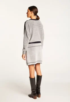 Montagut Short skirt in wool and velvet - Regina