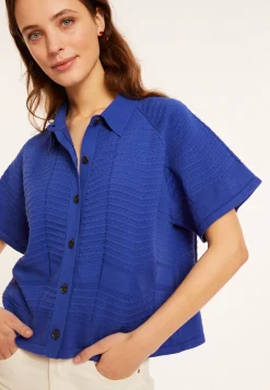Montagut Short sleeve cotton blouse - Medina