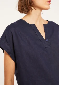 Montagut Short sleeve linen blouse - Virginie