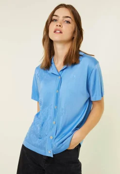 Montagut Short sleeve patterned blouse - Eloise