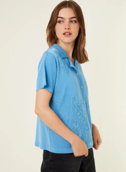 Montagut Short sleeve patterned blouse - Eloise