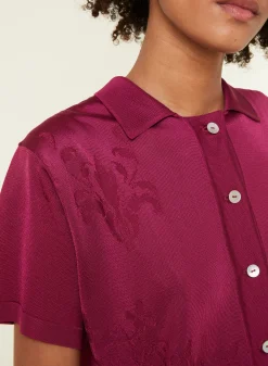 Montagut Short sleeve patterned blouse - Eloise