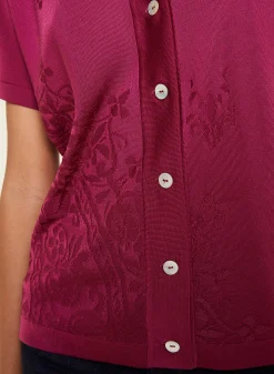 Montagut Short sleeve patterned blouse - Eloise