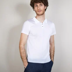 Montagut Short sleeve polo shirt in Fil Lumière - Babar
