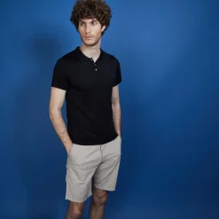 Montagut Short sleeve polo shirt in Fil Lumière - Babar