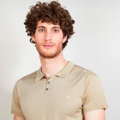 Montagut Short sleeve polo shirt in Fil Lumière - Babar