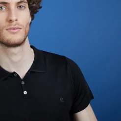 Montagut Short sleeve polo shirt in Fil Lumière - Babar