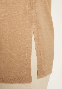 Montagut Short sleeved slub linen vest - Dara