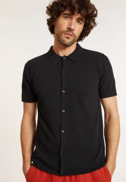 Montagut Short-sleeved brushed cotton shirt - Dominique
