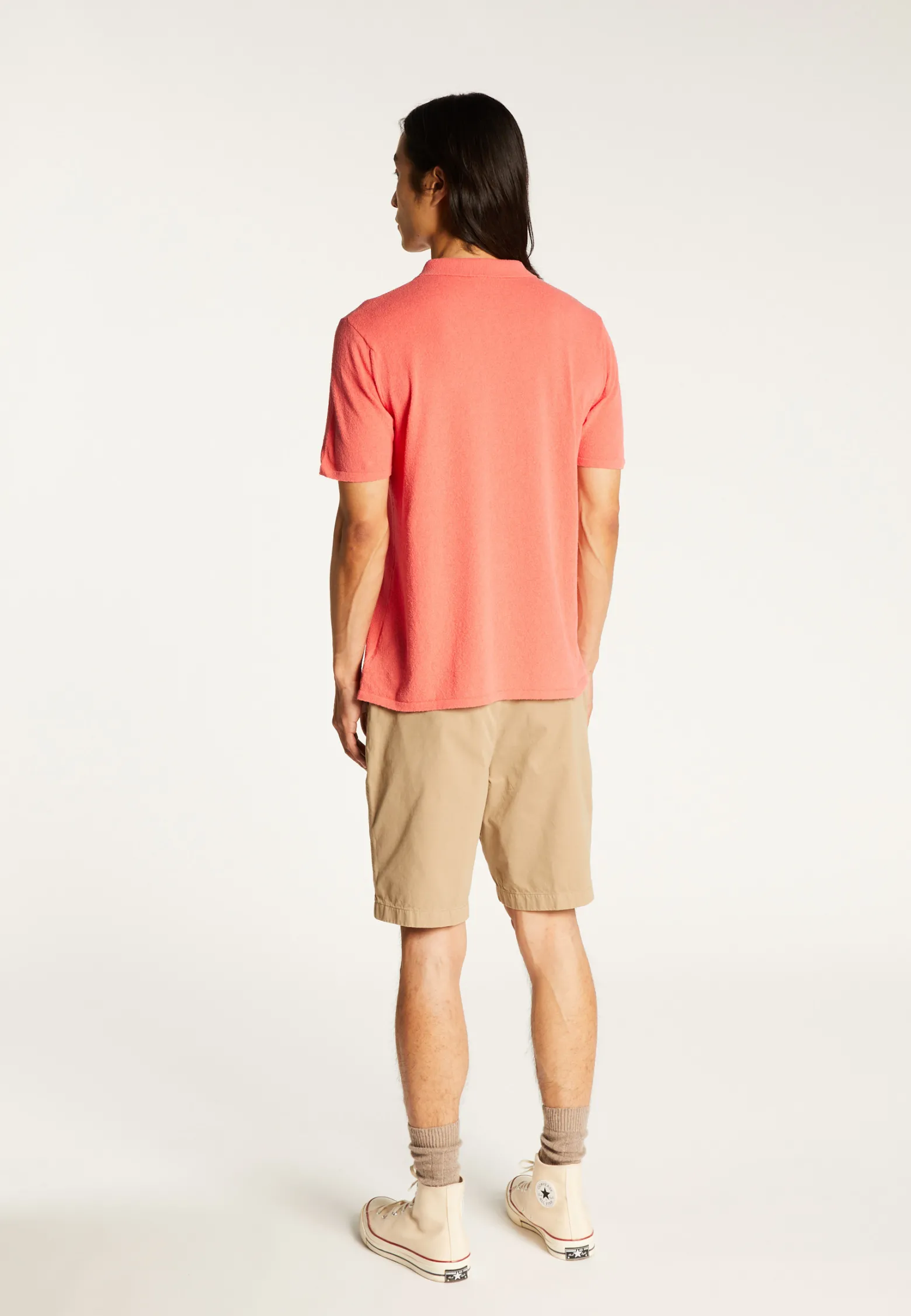 Montagut Short-sleeved brushed cotton shirt - Dominique