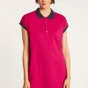Montagut Short-sleeved cotton dress - Angy