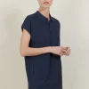 Montagut Short-sleeved cotton dress - Angy