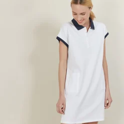 Montagut Short-sleeved cotton dress - Angy