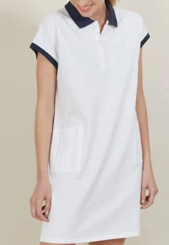 Montagut Short-sleeved cotton dress - Angy