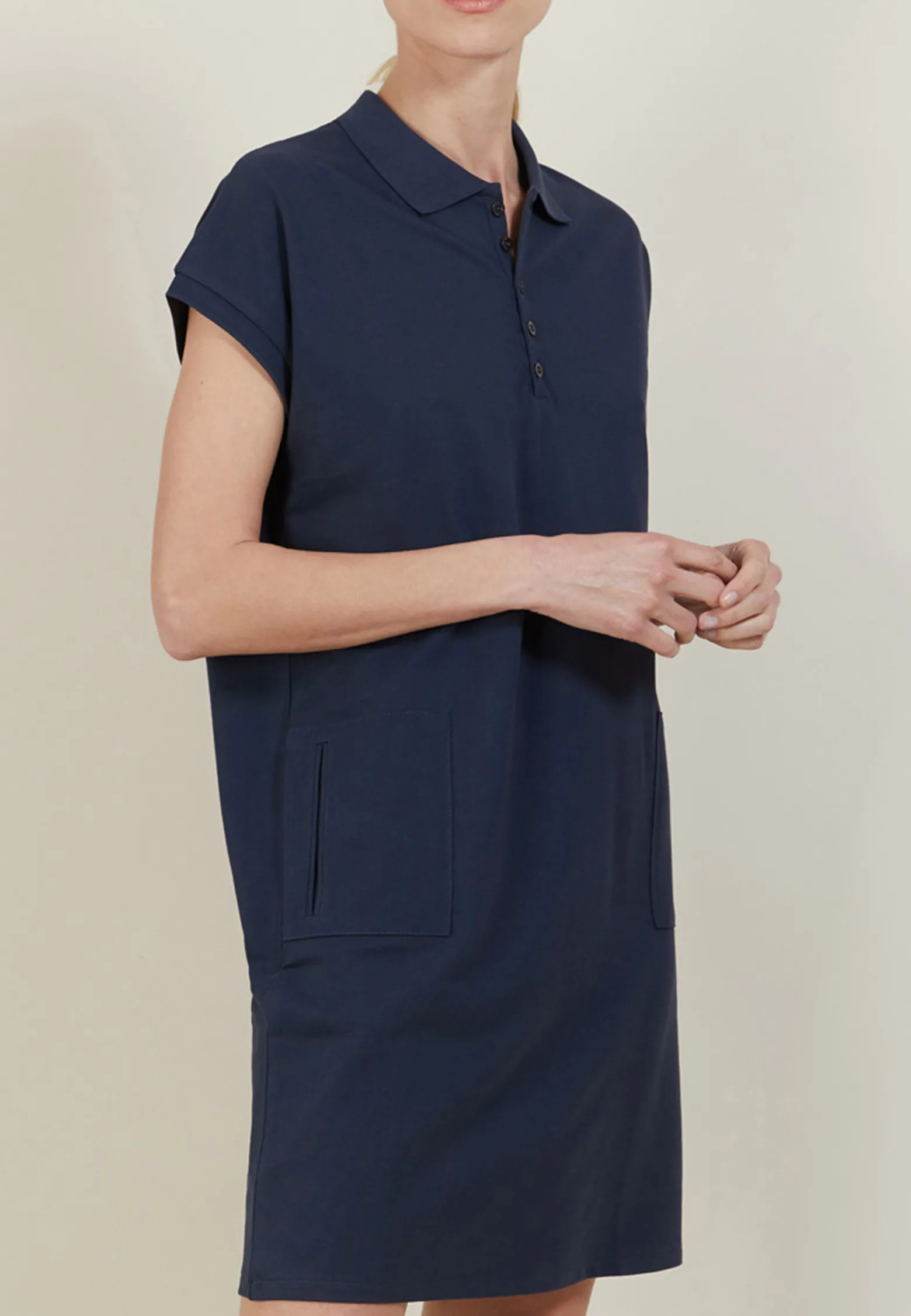 Montagut Short-sleeved cotton dress - Angy