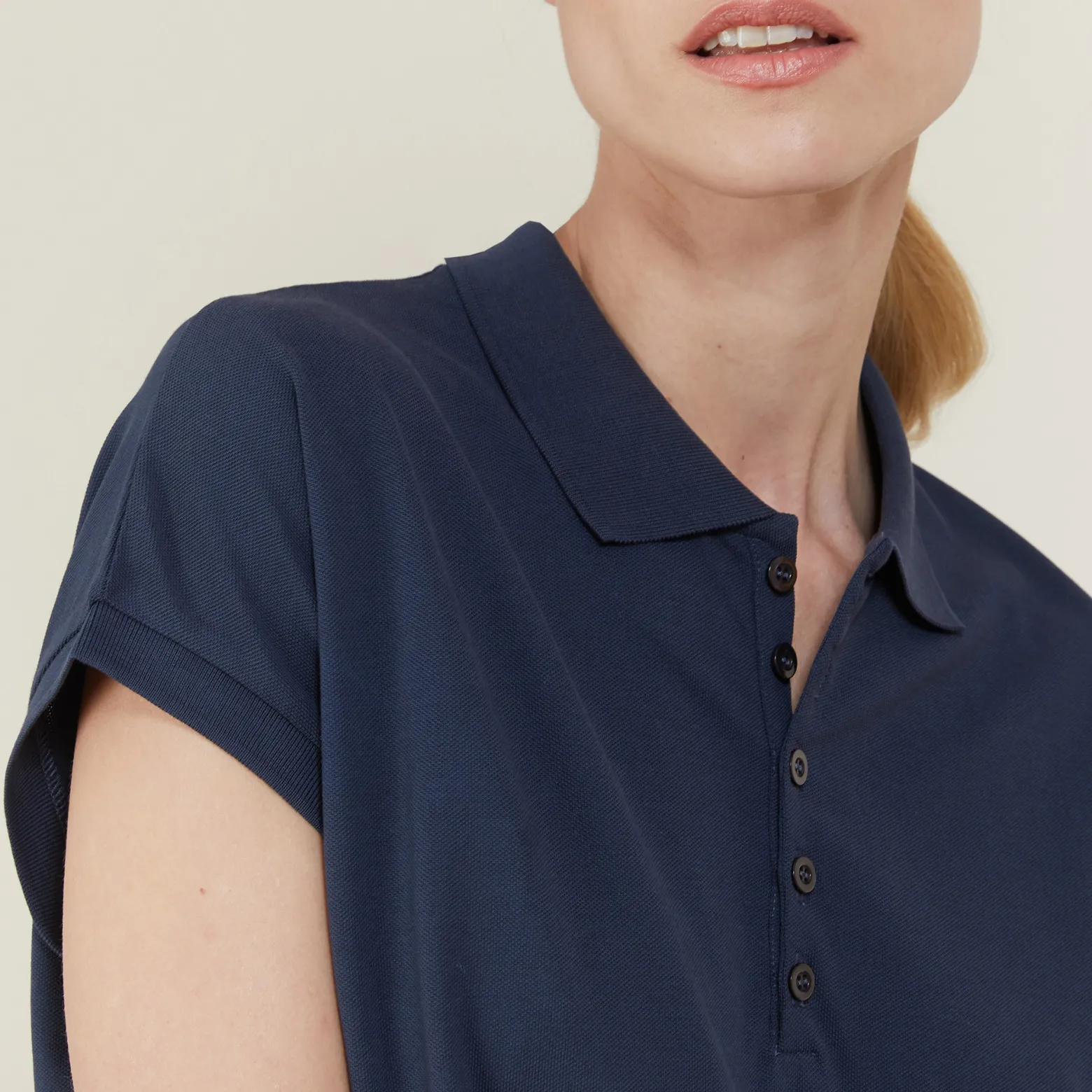 Montagut Short-sleeved cotton dress - Angy