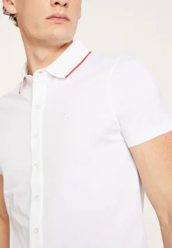Montagut Short-sleeved cotton jersey shirt - Baccara