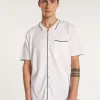 Montagut Short-sleeved cotton shirt - LILIAN